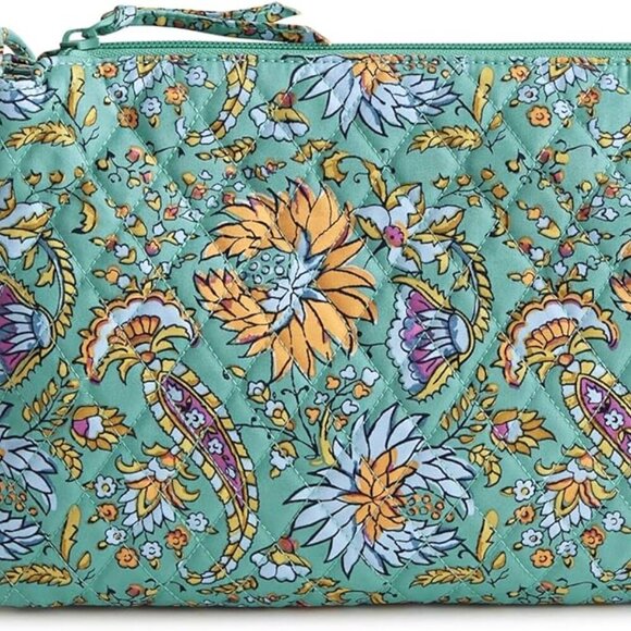 Vera Bradley Premium Cotton Foxbury Crossbody Bag, Gemstone Paisley - NWT - Picture 4 of 6